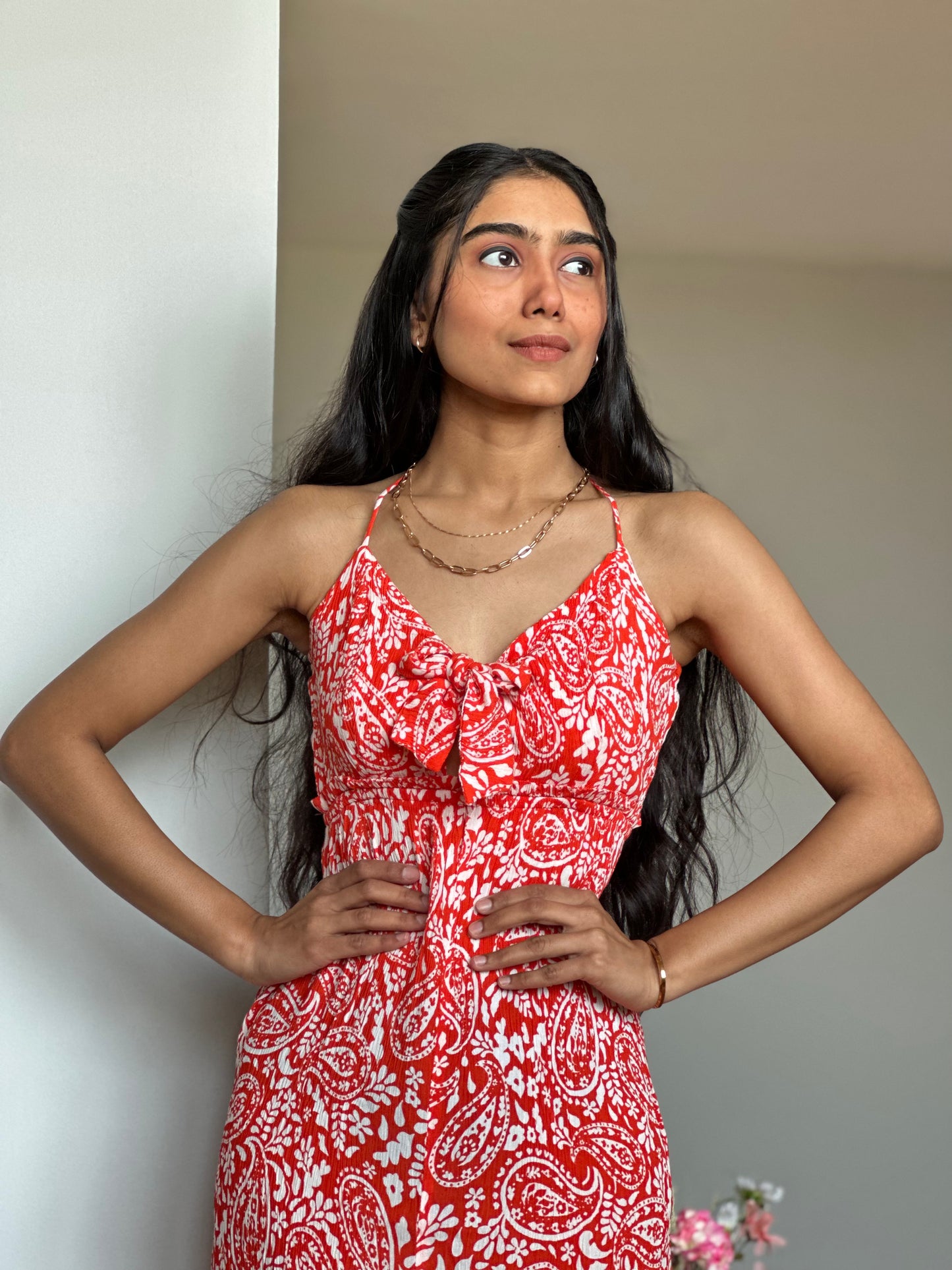 Melange Midi Dress