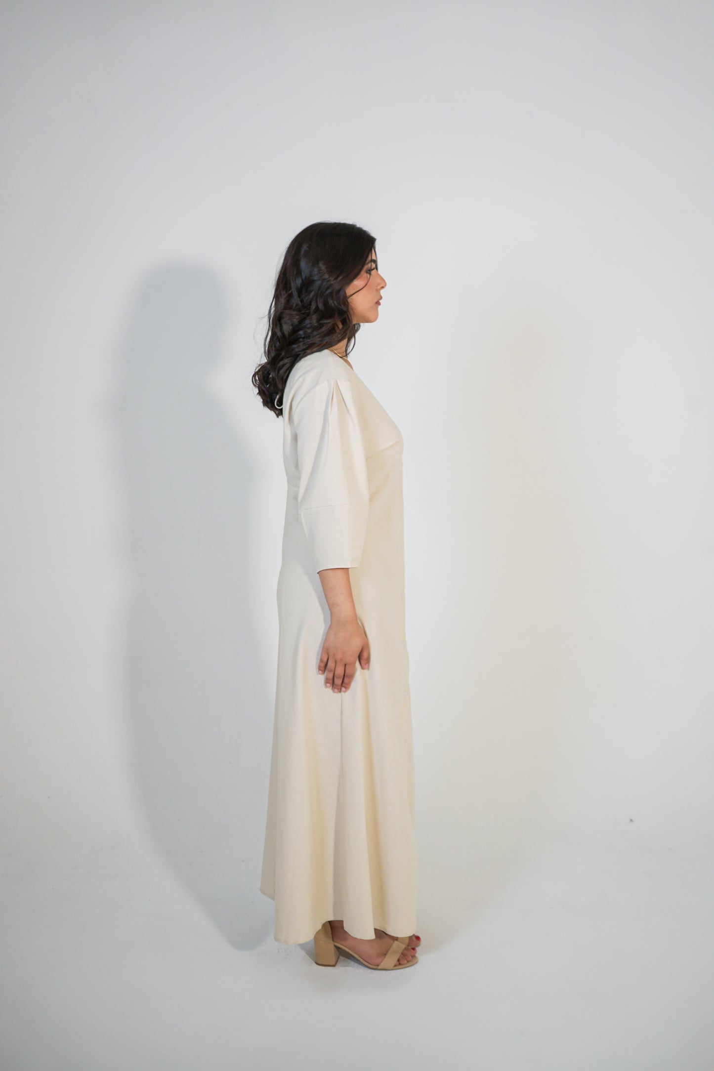 The Gracia Linen Dress