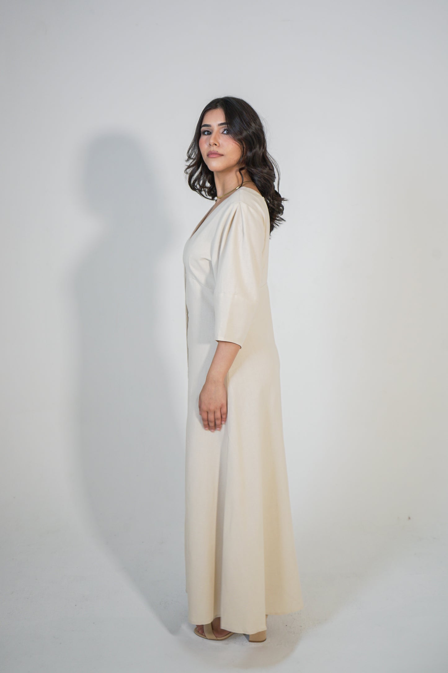 The Gracia Linen Dress