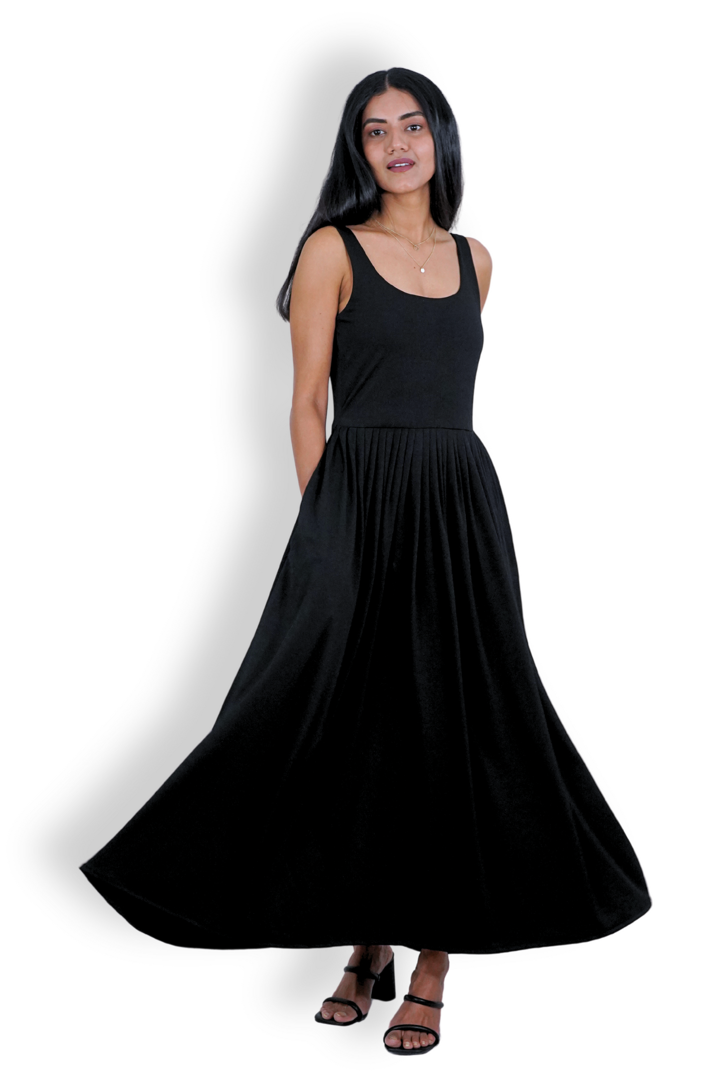 Black Midi Dress