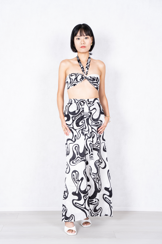 Top y falda bandeau Malibu // SAARTHI