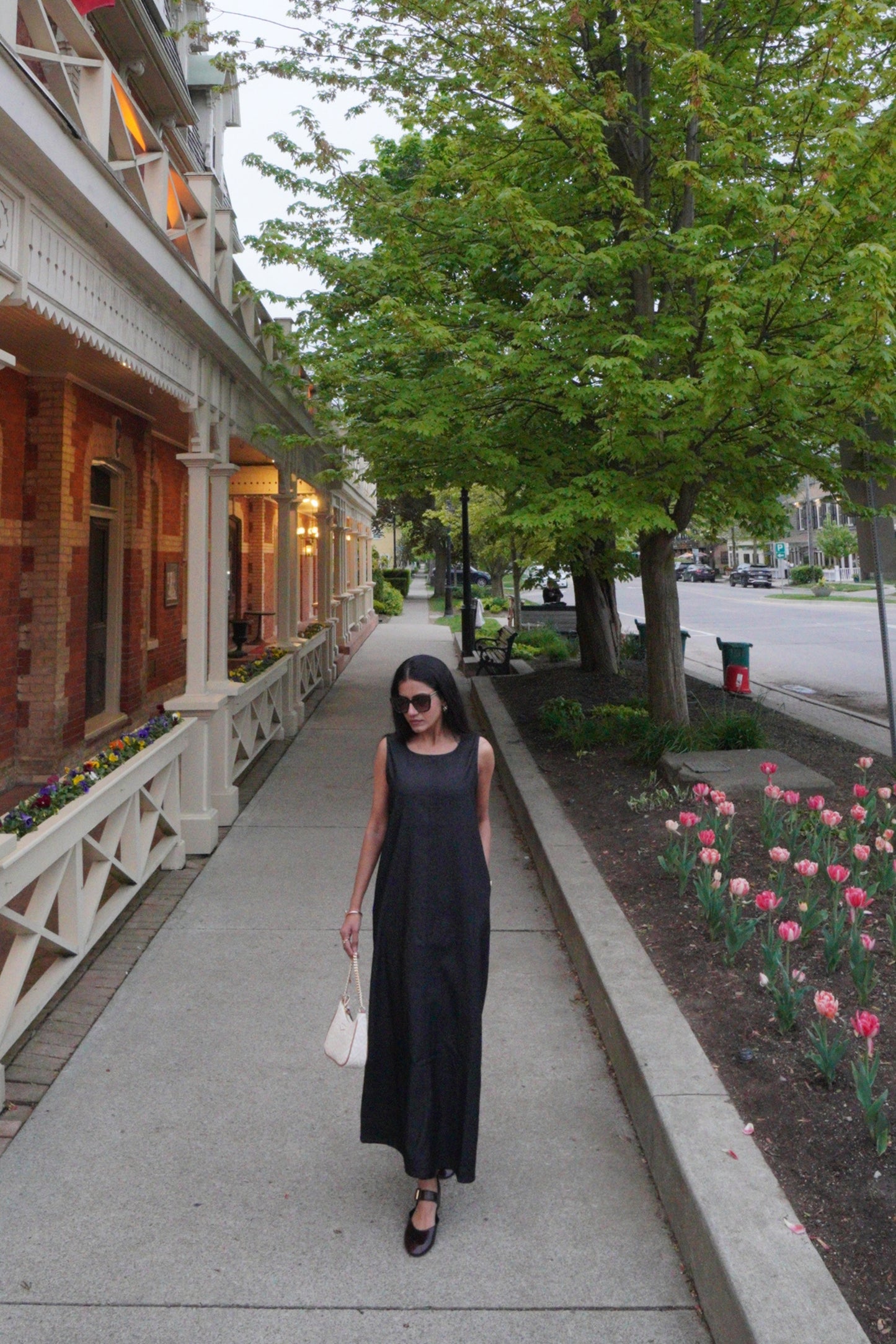 The Haven Black Denim Dress