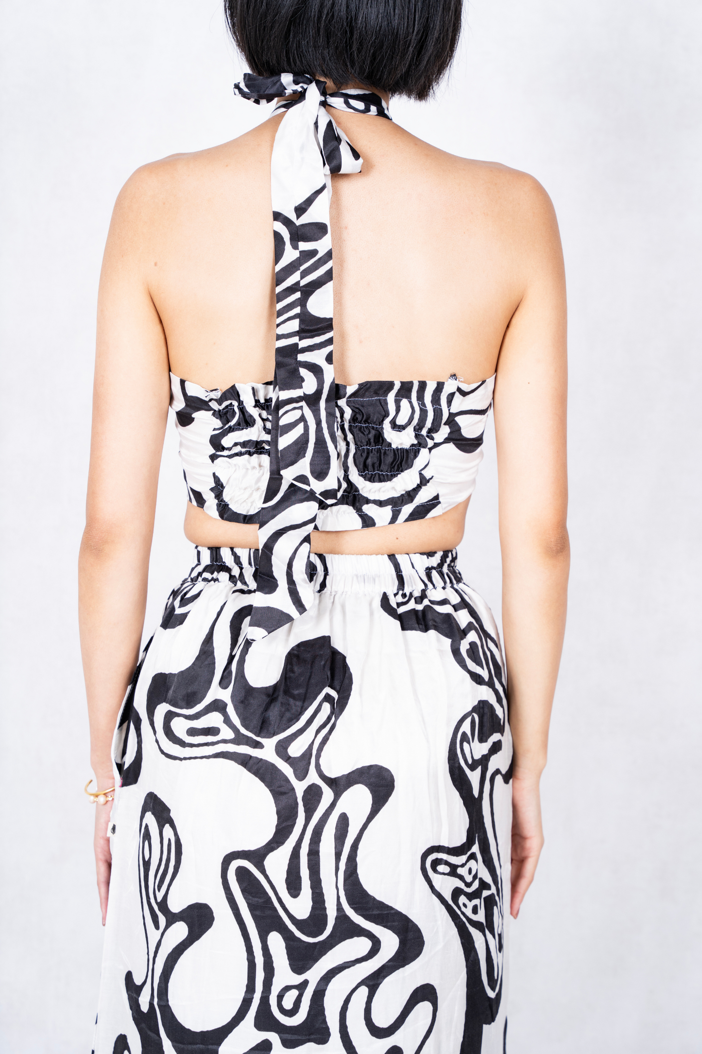 Top y falda bandeau Malibu // SAARTHI