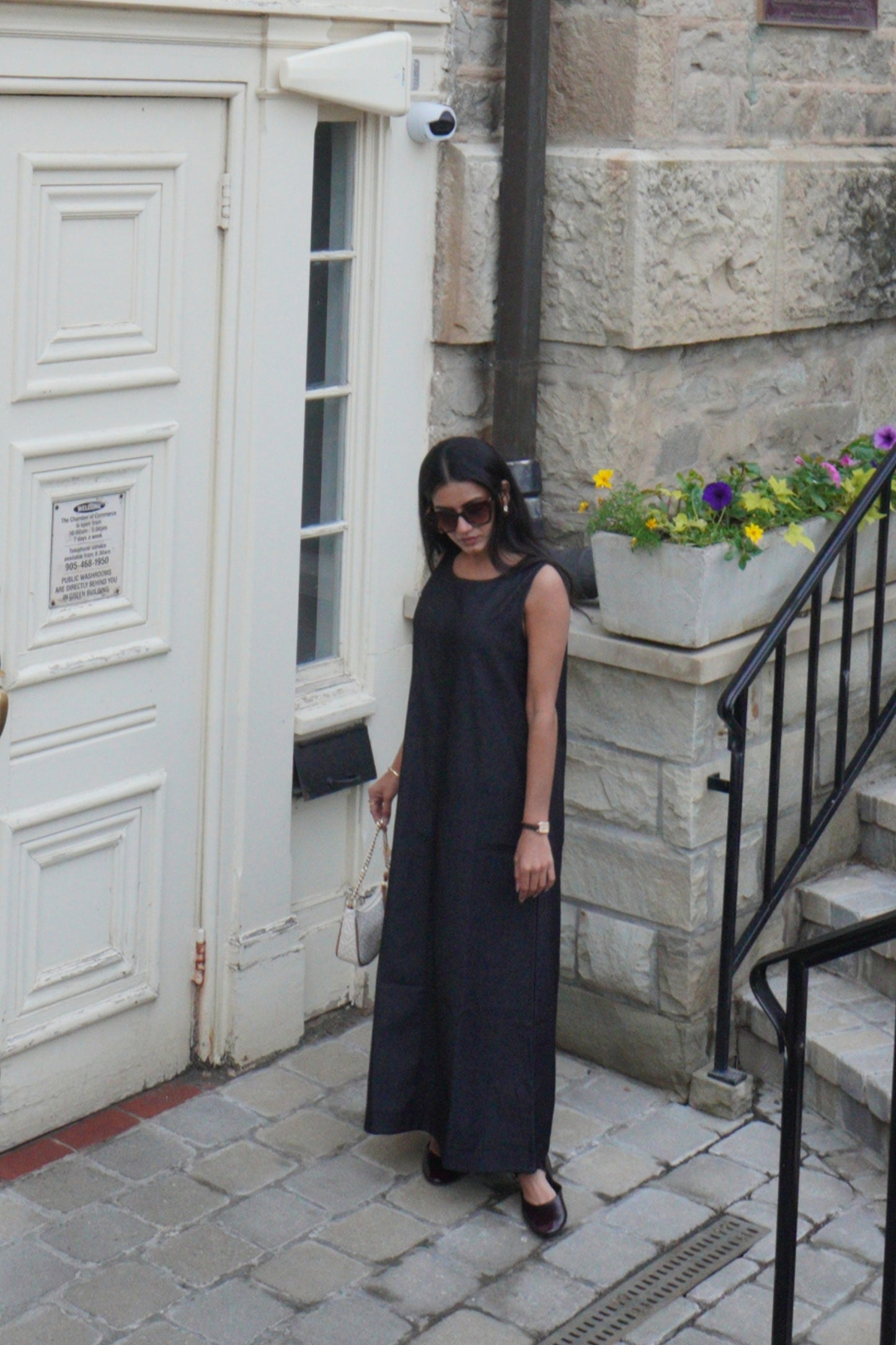 The Haven Black Denim Dress