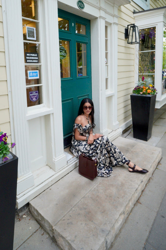 The Black Valentino Dress