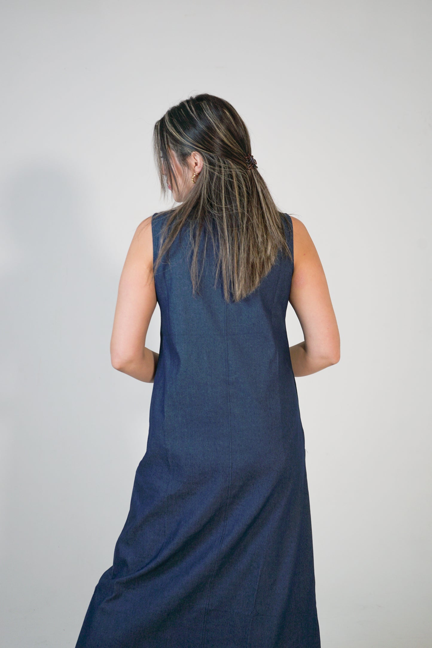 The Haven Blue Denim Dress